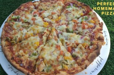 Make the perfect homemade pizza recipe | Start to finish pizza recipe with Dough, Sauce and Toppings