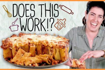 Rigatoni Pie!? We Test The Viral Recipe #DoesThisWork