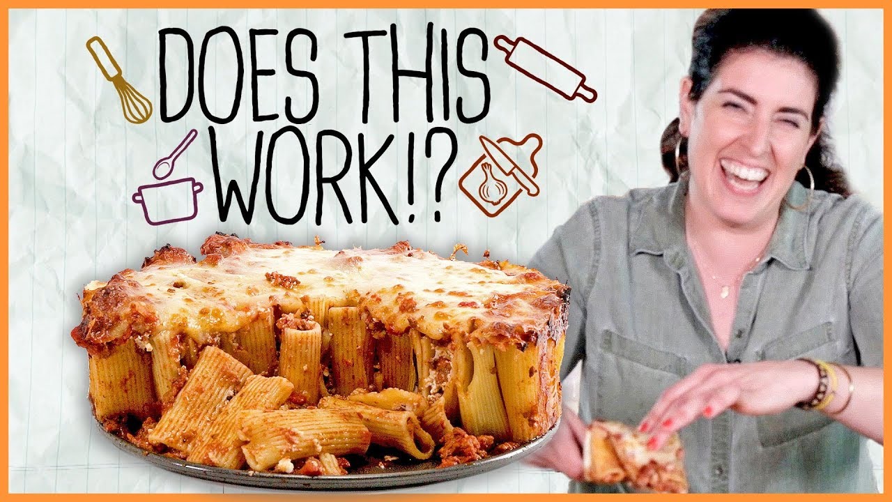 Rigatoni Pie!? We Test The Viral Recipe #DoesThisWork Rigatoni Pie!? We Test The Viral Recipe #DoesThisWork