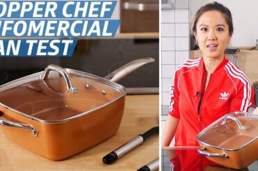 Does the Copper Chef Pan Live Up to Its Bold Infomercial Claims? — The Kitchen Gadget Test Show