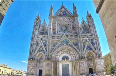 A Beautiful Day in Orvieto, Umbria, Italy.