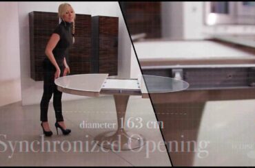 Tavolo da pranzo allungabile Eclipse by OZZIO DESIGN - Extendable dining table