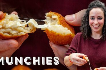 Fried Cheesy Rice Balls with Farideh - The Cooking Show