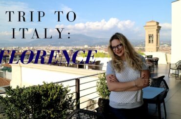 VLOG: Florence, Italy. Lots of food!!