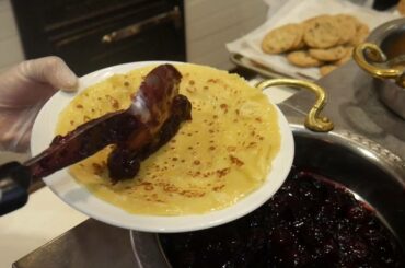 Pala Casino Dining: Cherry Jubilee Crepes at Choices, The Buffet