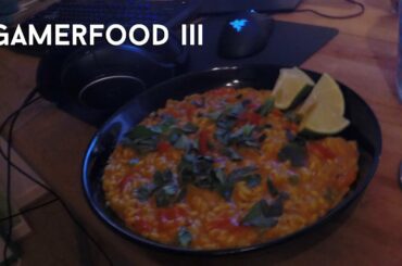 » GAMER FOOD III « - Thaireispfanne meets Italy, Absolut echtes Gamerfood