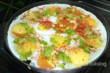 How To Make Egg Ponganalu | Egg Recipes Indian Style | Street Food Catalog