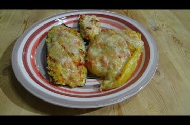 vegetables stuffed  with rice  au gratin easy vegetarian italian cuisine recipes