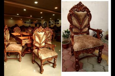 #98 Premium Dining Table 8 seater Set Design Buy Best Quality Furniture Online @Aarsunwoods.com