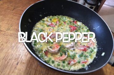 FETTUCCINE WITH CRAB AND SHRIMP ALFREDO ALA MJ