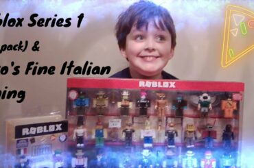 ROBLOX ALL SERIES ONE 1 AND SORO'S FINE ITALIAN DINING JAZWARES TOY REVIEW UNBOXING OPENING