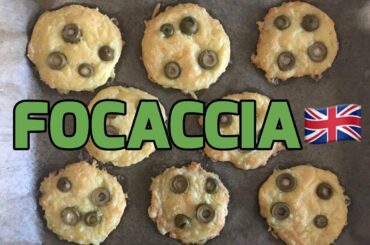 🇬🇧 Easy LCHF focaccia bread, Italian keto!