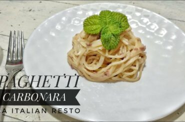Resep Ekonomis Membuat "Spaghetti Carbonara" Ala Italian Resto