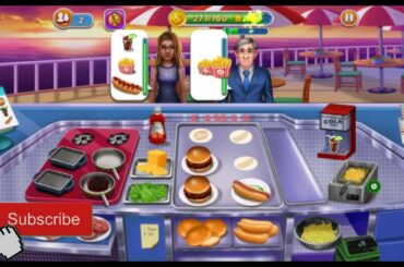 Kitchen Craze Cooking Games for Free Food Level 9-10 - Android Games
