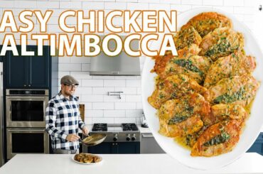 Delicious Authentic Chicken Saltimbocca Recipe