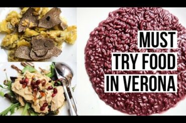 MUST TRY Food in Verona, Italy!