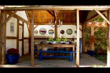 A Tuscan Outdoor Dining Room