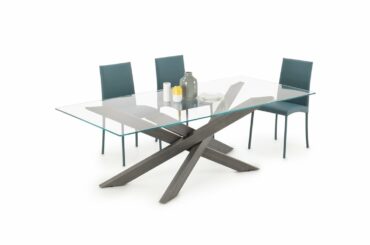 Connor Glass top dining table
