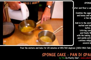 Sponge cake recipe - Pan di spagna - ITALIAN RECIPES
