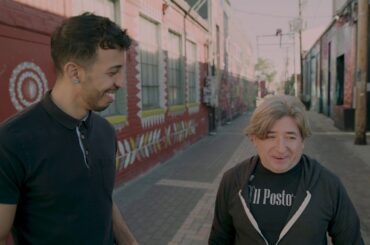 Denver comedian Sammy Anzer cooks Italian cuisine with local chef Andrea Frizzi of Il Posto.