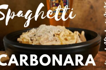 Original Spaghetti Carbonara - Classic Italian Fast Food Recipes