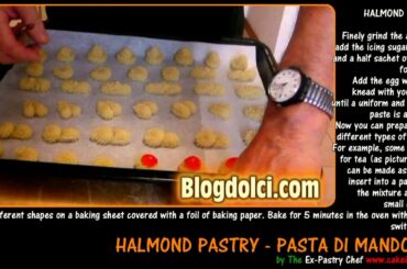 Almond Pastry recipe - Pasta Mandorle - ITALIAN RECIPES
