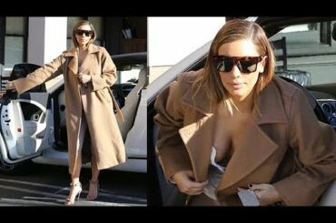 Kim Kardashian Takes A Break From Wedding Planning To Enjoy Italian Cuisine [2014]