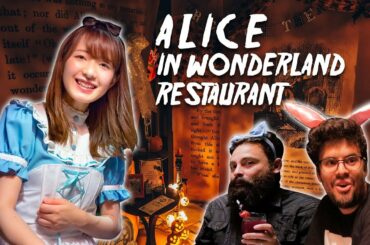 Fantasy Dining at the ALICE IN WONDERLAND RESTAURANT | Ginza, Tokyo