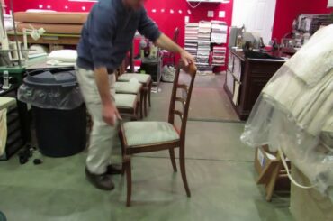 Repair those loose dining chairs yourself and save money. Do you know what to do?