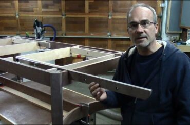 Butterfly Leaf Dining Table 6 - Split Top Sliding Assembly