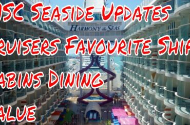 MSC Seaside Updates Plus Cruisers Favourite Cruise Ships From Cabins Dining Value