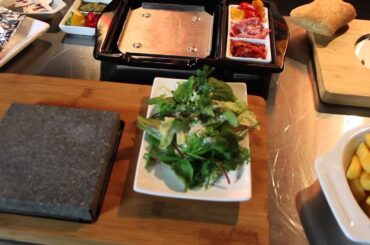 ishiyaki Grill, Steak on a Stone , Kobe & wagu steak stone grill table top cooking black rock