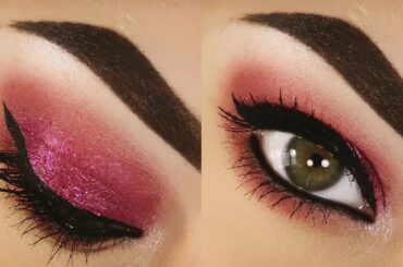 Wine Glittery Fall Smokey Eyes | Makeup Tutorial | SweetMakeup ♥