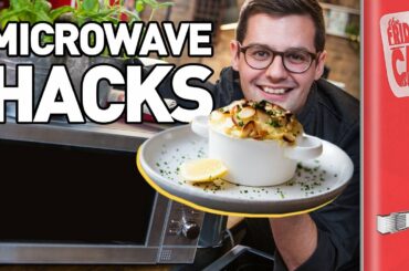 Microwave Risotto Recipe?! | 5 Microwave Hacks | FridgeCam