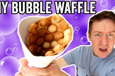 DIY BUBBLE WAFFLE RECIPE