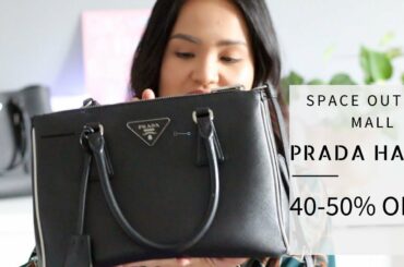 Prada Haul SALE ~40-50% off! Space Outlet&The Mall Florence Italy|Largest Prada Store
