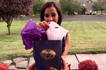 This man really loves his wife, wine delivered by a sexy Italian woman...