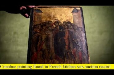 Cimabue painting found in French kitchen sets auction record