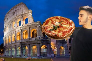 DINING NEXT TO THE COLOSSEUM IN ITALY