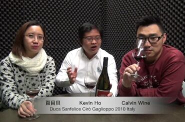 共醉酒窖-Wine 001：Duca Sanfelice Cirò Gaglioppo 2010 Italy