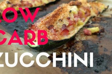 Italian-Style Stuffed Zucchini Recipe (Keto/Low-carb)