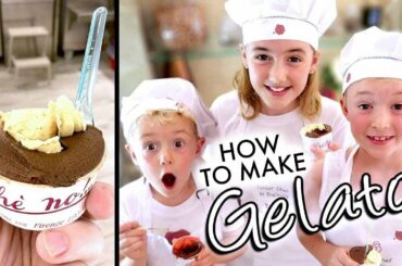 How To Make Gelato! Cooking Class in Florence
