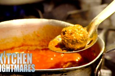 Head Chef Of Italian Restaurant Can't Make Meatballs | Kitchen Nightmares