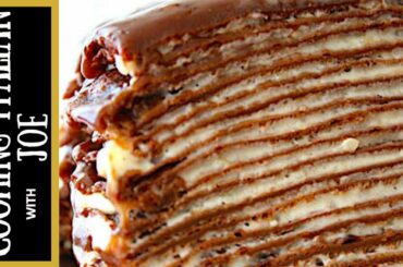 Nutella Crepe Cake Recipe Cooking Italian with Joe