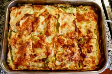 Pasta Grannies discover asparagus lasagna from Le Marche!