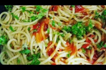 Quick Spicy Spaghetti Recipe | Indian Twist Spaghetti | Italian Recipes