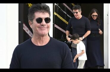 Simon Cowell, Lauren Silverman and Eric prepare home for Halloween  - News Live