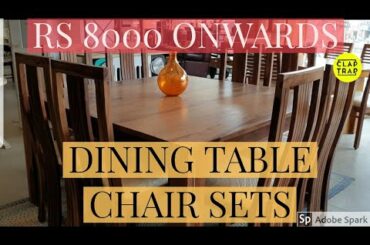 DINING TABLE AND CHAIR SETS | SABSE SATA HAFTA
