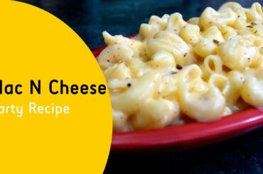 Mac N Cheese Recipe | Party Recipe | Italian Cuisine | Hindi Audio