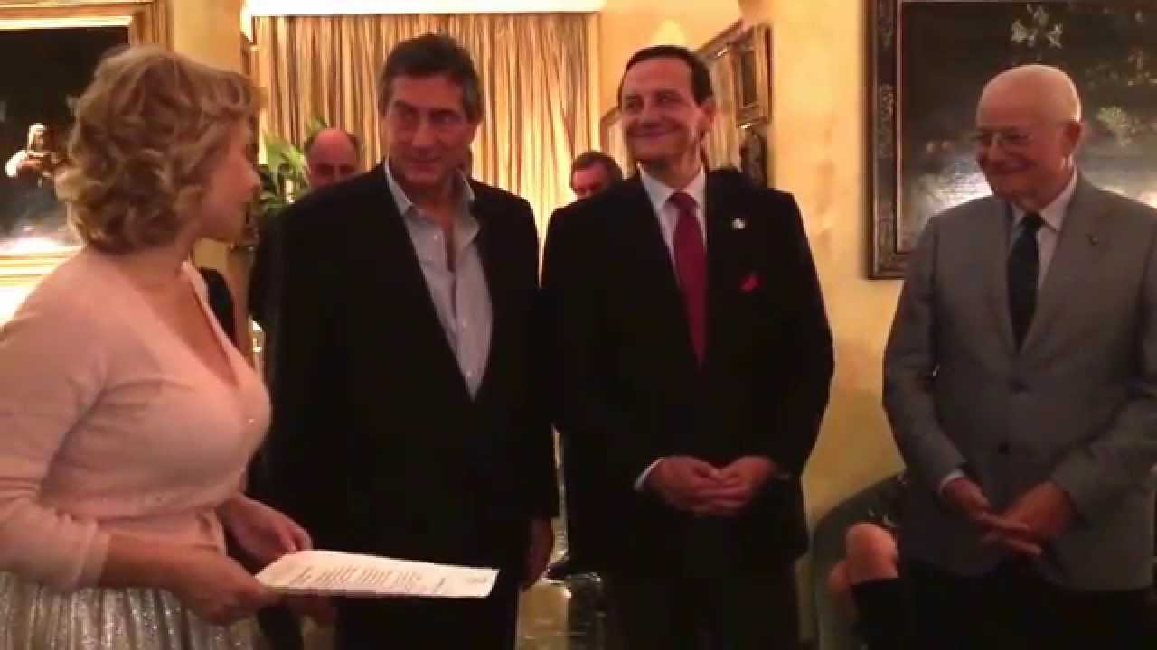 Mr. Tony May wins award for best Italian cuisine in New York Mr. Tony May wins award for best Italian cuisine in New York